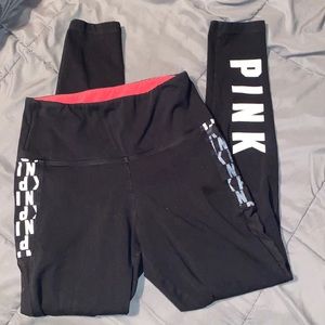 PINK sz M LEGGINGS